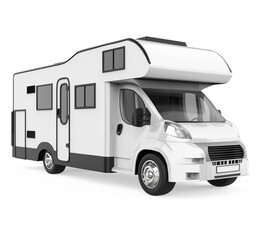 Camper Van Isolated