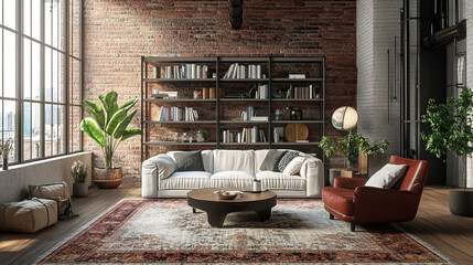 Chic Industrial Living Room Ideas: Combining Modern and Rustic Styles for Urban Spaces