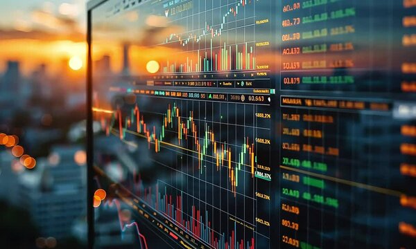 Digitaler Datenfluss in der Finanzanalyse