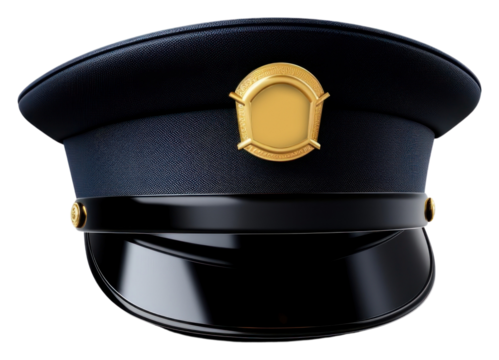 PNG Police hat protection authority security.