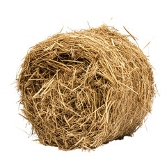 Obraz premium Hay on transparent background High Detail 8K