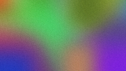 Colorful Gradient and Grainy Noise for Futuristic Poster Designs, Vibrant Poster Design with Gradient and Grainy Texture Effects