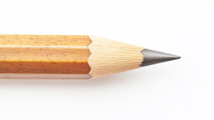 Close-up of a Sharpened Pencil Ready for Art