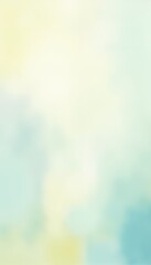 Soft hues of blue and yellow merge seamlessly, invoking a feeling of calm and tranquility akin to a peaceful morning. The gentle gradients invite contemplation