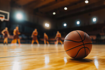 Scene is energetic and competitive, as the players are focused on the game