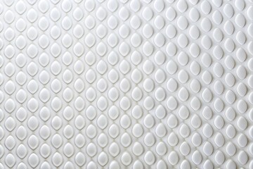 Reflected white abstract smooth plastic pattern background