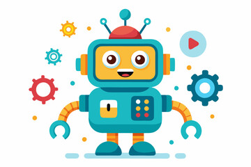 Playful Robot Characters for Children's Animation