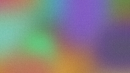 Colorful Gradient and Grainy Noise for Futuristic Poster Designs, Vibrant Poster Design with Gradient and Grainy Texture Effects