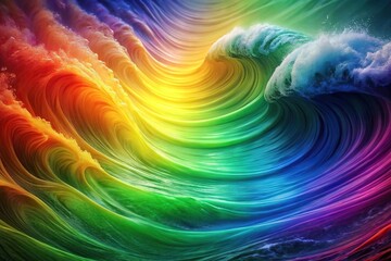 colorful abstract background with smooth waves texture