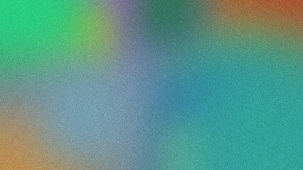 Colorful Gradient and Grainy Noise for Futuristic Poster Designs, Vibrant Poster Design with Gradient and Grainy Texture Effects