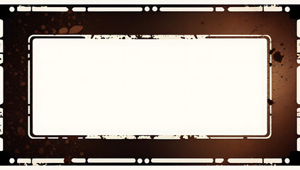 grunge frame dirt texture cut design