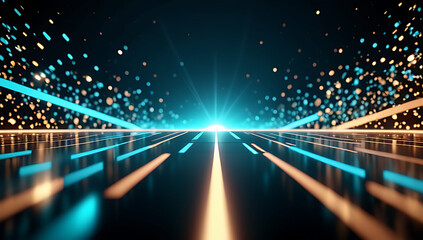 digital background inspired features modern abstract elements copied space creative use various media projects