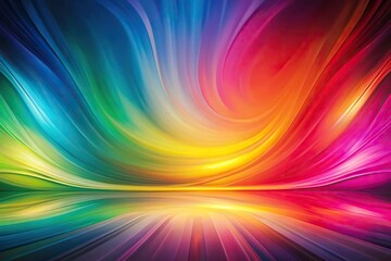 Colorful abstract paintings on a long shot background wallpaper