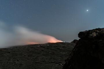 Volcanic landscape near the active volcano Mount Erta Ale, Ethiopia © Torsten Pursche