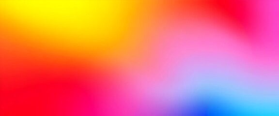 Obraz premium Abstract Background: Gradient, Red, Yellow, Blue