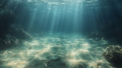 Fototapeta premium underwater ground texture 