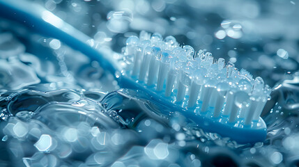Fresh and Clean: Morning Toothbrush Ready for Use