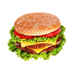 Attractive burger 