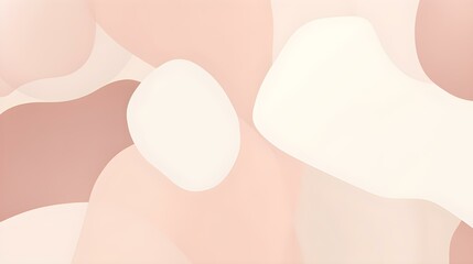 Abstract blush Shapes with soft Textures. Calming Background