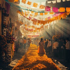 lanterns in the temple