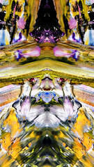 Abstract background art . Ethnic pattern. Mixtures of oil paint. Trendy hand painting canvas. Wall decor and Wall art prints Idea. 3D Texture. Art object