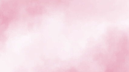 Abstract horizontal watercolor background. Hand drawn vector texture. Brush stroked painting pastel color watercolour