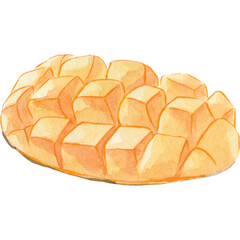 Watercolor Fruit Clipart Collection – Hand-Painted Tropical and Fresh Fruits Including Berries