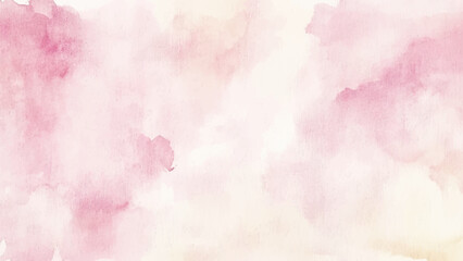 Fototapeta premium Abstract horizontal watercolor background. Hand drawn vector texture. Brush stroked painting pastel color watercolour