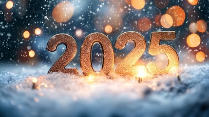 Stunning 2025 New Year Celebration Images - Festive Lights, Confetti, and Stylish Designs