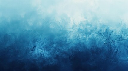 Obraz premium Abstract Blue Watercolor Background