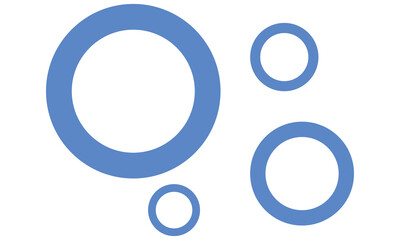 circle, blue circle, vector, design, element