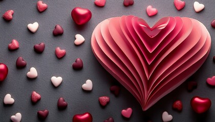 Obraz premium red heart