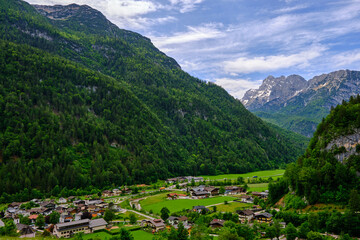 Obraz premium alpen Tal in Österreich