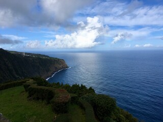 coast of the sea in Azores