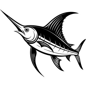 Swordfish clip art preview