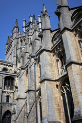 Fototapeta premium Ely Cathedral - The Cathedral Church of the Holy and Undivided Trinity of Ely - Principal church of the Diocese of Ely - Ely - Cambridgeshire - England - UK