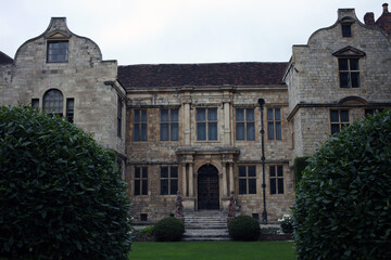 Fototapeta premium Treasurer's house garden - College Street - York - North Yorkshire - England - UK