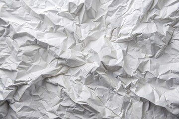 Obraz premium Crumpled patterns in white paper background