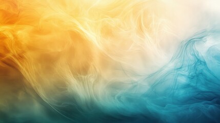 Fototapeta premium A soft, ethereal mist of colors blending seamlessly, with subtle texture and smooth gradients.