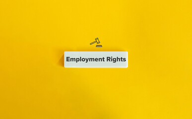 Employment Rights Banner and Concept Image.