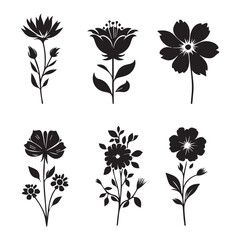 A vector art illustration silhouettes design 