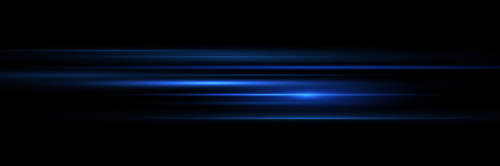 blue special effect light, speed line