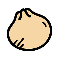 Dumpling Doodle Illustration