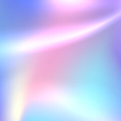 Vector illustration with the image of a holographic chrome rainbow background.