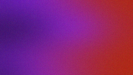 Grainy gradient background Red Purple abstract glowing color. Red Purple grainy color gradient background glowing noise texture cover header poster design 