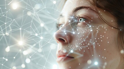 Futuristic Concept of Human-Network Integration for Digital Transformation and AI Innovation. Generative ai