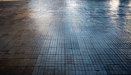 Ansicht von Platten Boden Textur