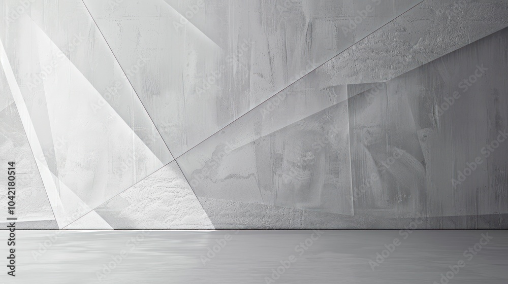 Wall mural Abstract Geometric Wall Interior