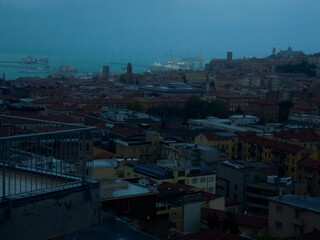 vista di una città italiana