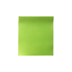 sticky note on a transparent background